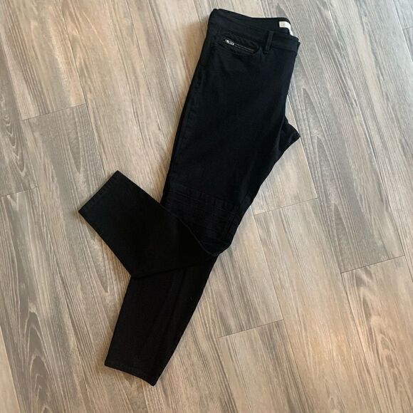 Banana Republic black Moto jeans size 6 - Picture 1 of 7